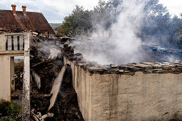 Professional Fire Damage Removal technician working in Gainesville, FL